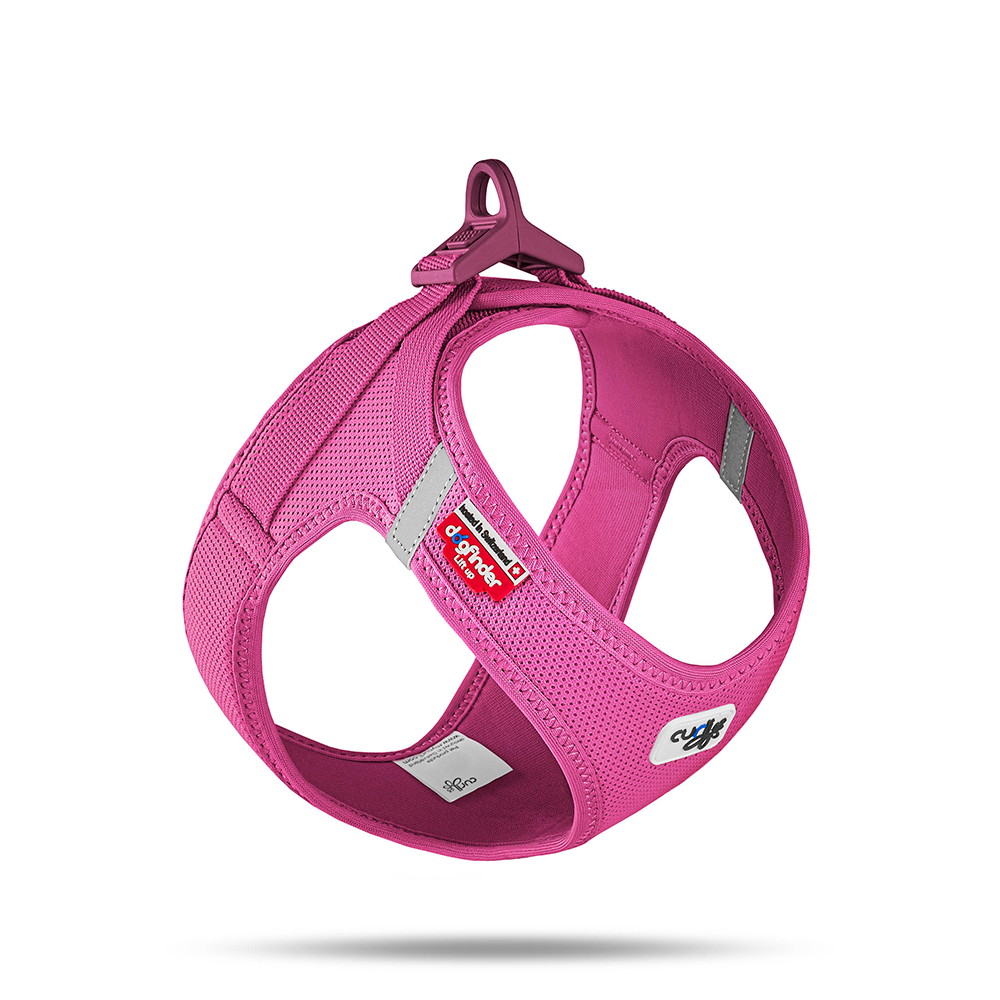 VEST HARNESS CURLI SCHNALLE AIR-MESH fuchsia